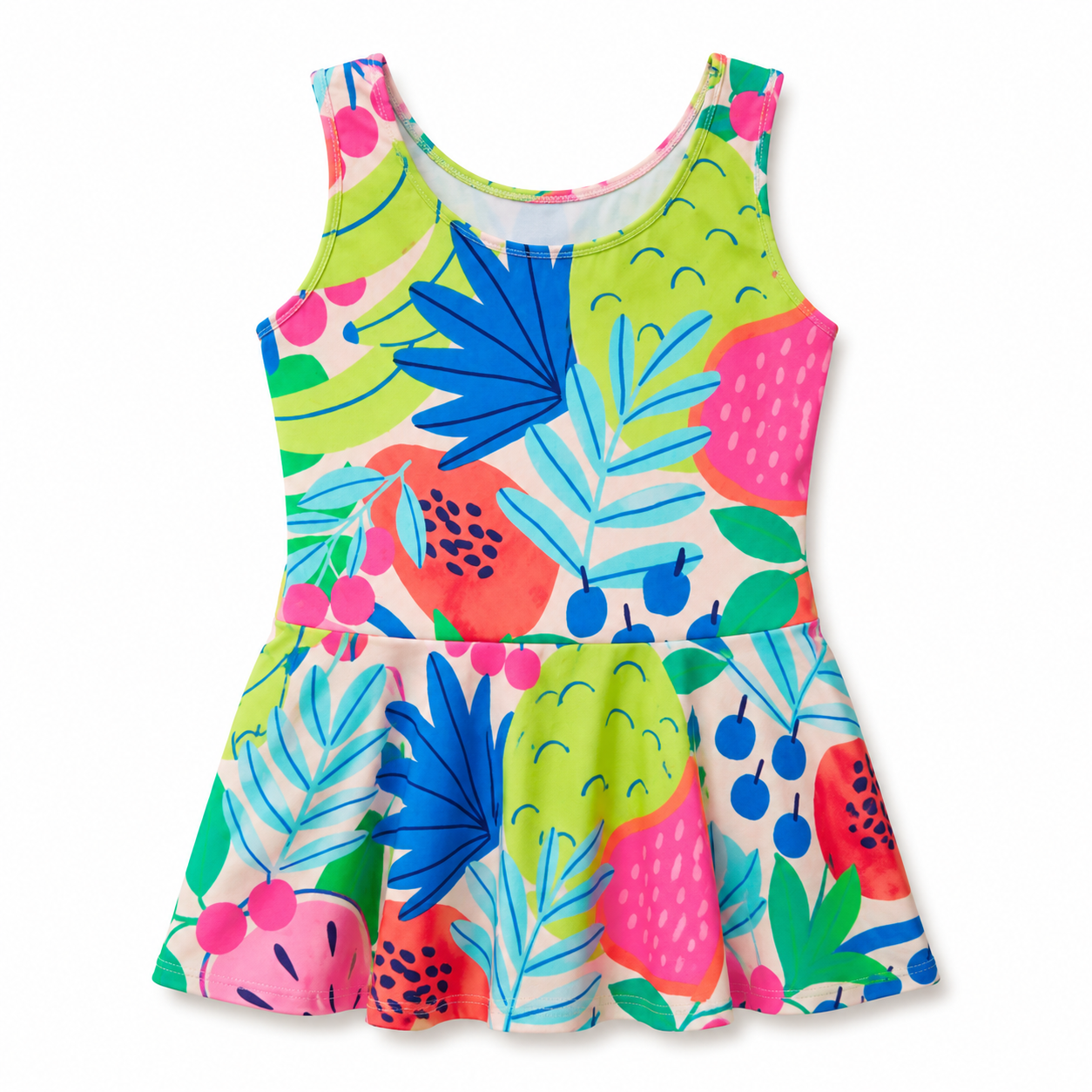 Girl's Swimsuit - Tropical
